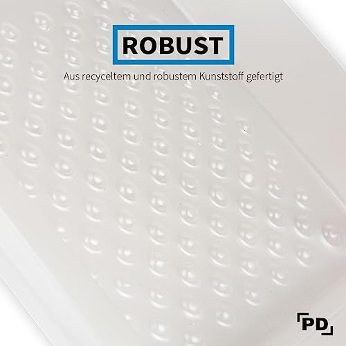 Precision Defined Farbwanne Einsatz – Farbwanne – Farbwanne Einsatz für 31.6 x 15.6 x 8.2 cm (L x B x H) große Farbwanne – Farbschale Einsatz aus stabilem Kunststoff – 10er Pack