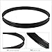 WINOMO 16 Inch Metal Drum Hoop for Snare and Bass Drums Percussion Instrument Part