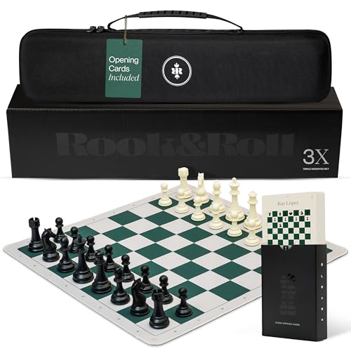 Rook & Roll Juego de Ajedrez Tournament 20”x20” Adultos miniatura 1