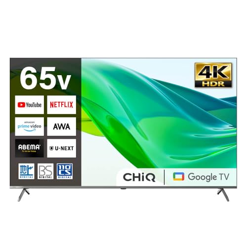 Amazon | スマートテレビ 65型 Googleテレビ 65インチ HDR対応