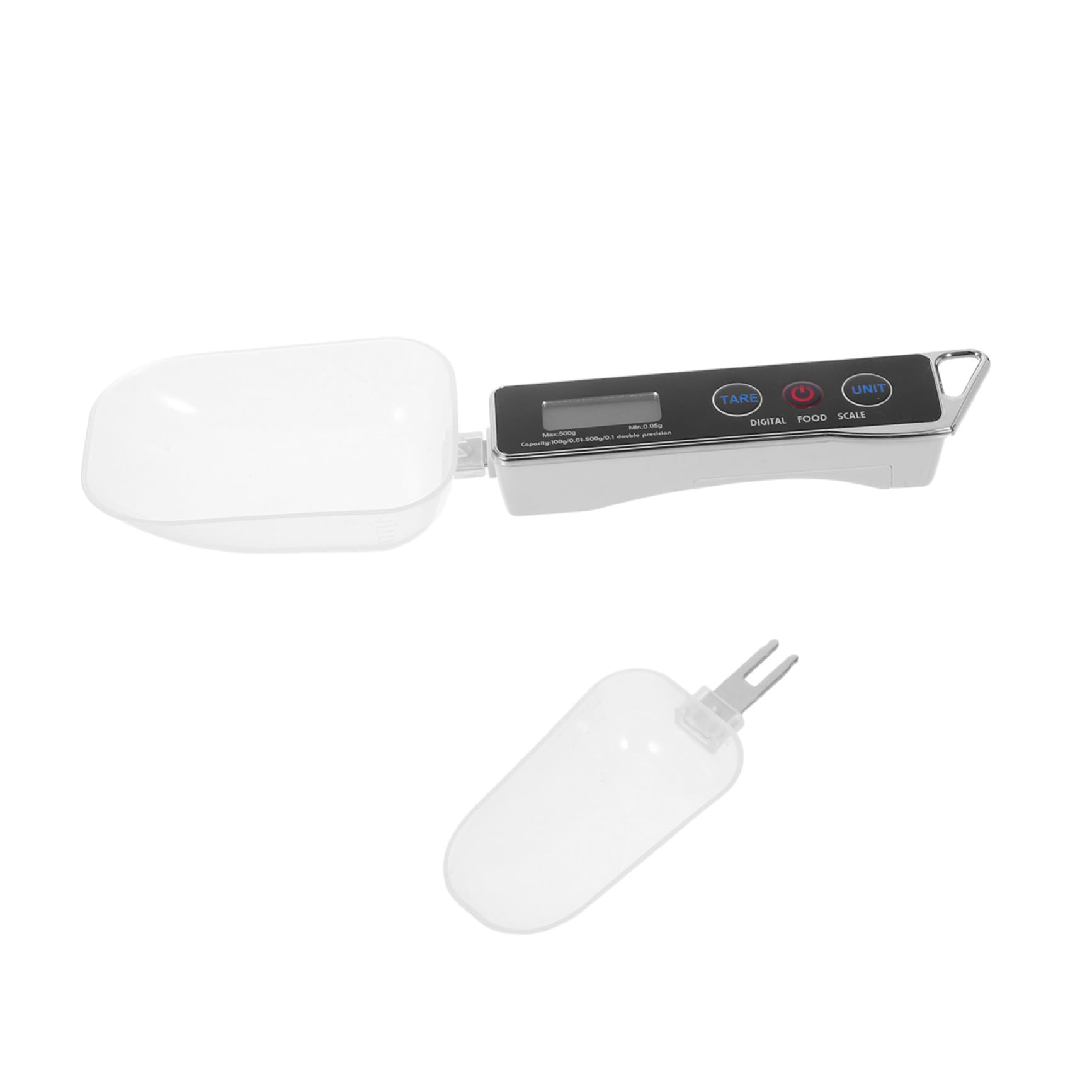 ABOOFAN 4 Juegos de cocina electronica mini de alimentos eléctrica electrónica cucharas de medición de báscula de cocina el plastico
