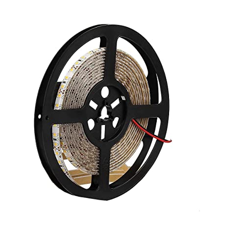 HUAZIZ 2 Meter LED Strip,Warmweiss Dimmbar, Streifen Warmweiß 120 LEDs,12V-24V Selbstklebend, IP30 LED Band, Flexible DIY LED Leiste für Innen Küche Dekoration