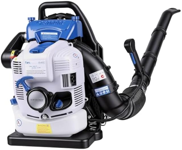 Taeiur 75.6CC Gas Leaf Blower 4-Cycle Backpack Power Tool 880CFM 275MPH