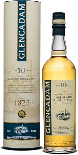 Glencadam | Highland Single Malt | 700 ml | 46% Vol. | 10 Jahre gereift | Ausgewogener & reiner...