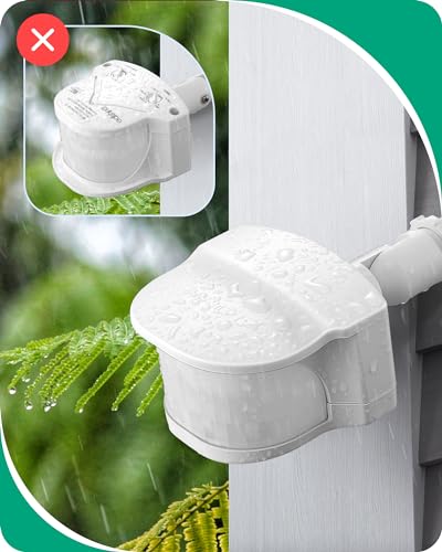 Edishine 2 Pack 240° Replacement Motion Sensor, Adjustable Time Dusk To Dawn Motion Detector With 60Ft Range thumb #4