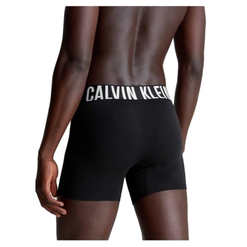 Calvin Klein Herren 3er Pack Boxer Briefs Unterwäsche, Schwarz (Black/Black/Black), XXL – Ansicht 2
