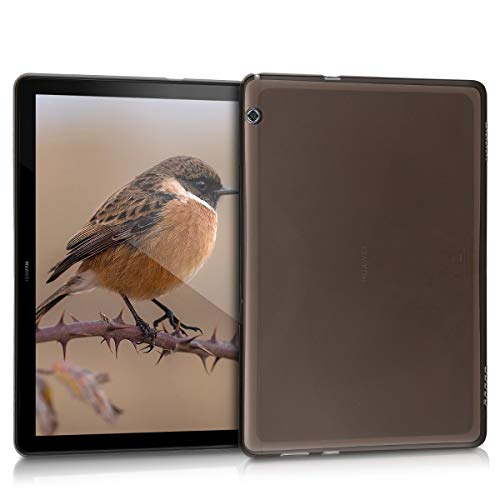 kwmobile-Carcasa-Compatible-con-Huawei-MediaPad-T5-10-Funda-Tablet-de-plastico-TPU-Estuche-en-Negro