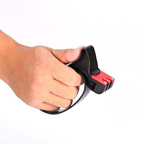 New Handheld Knife Sharpener Non-Slip Two-In-One Multifunctional Fast Knife Sharpener Household Kitchen Utensils Scissors Sharpener Tool新款手持式磨刀器防滑二合一多功能快速磨刀器家用厨房用具剪刀磨刀器工具 #TOP6