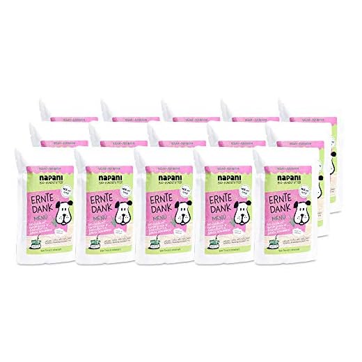 Veganes Bio Hundefutter Ernte Dank
