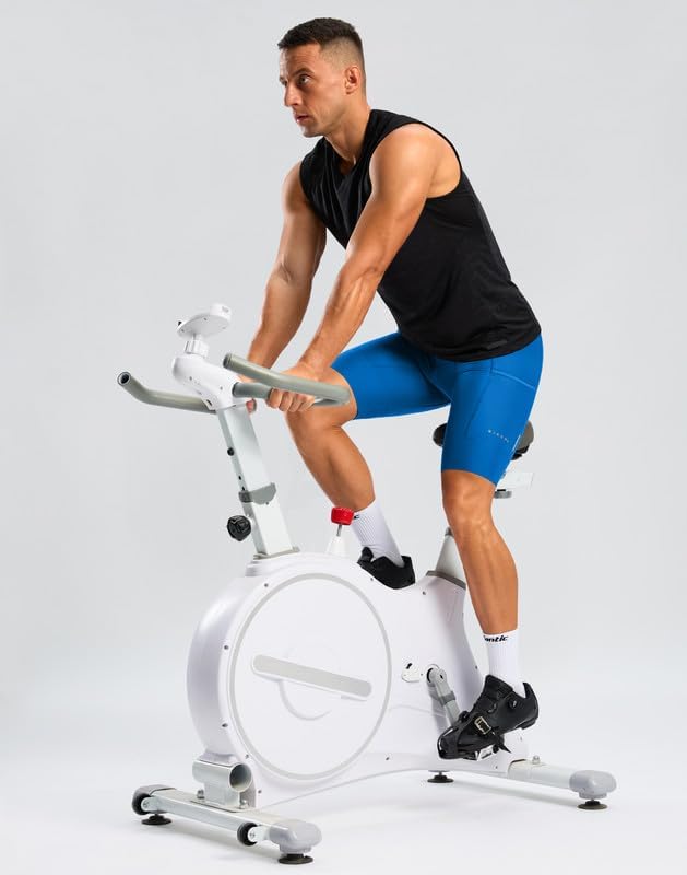 Bikewa Men's Bike Shorts 4D Padded Cycling Shorts for Men Road Riding Biking Bicycle Zipper Pockets - Image 6