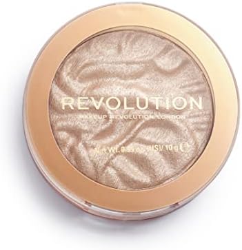 Makeup Revolution Highlight Reloaded, Pigment Rich & Silky Formula, Cruelty-Free & Vegan, Dare to Divulge, 0.35 Oz