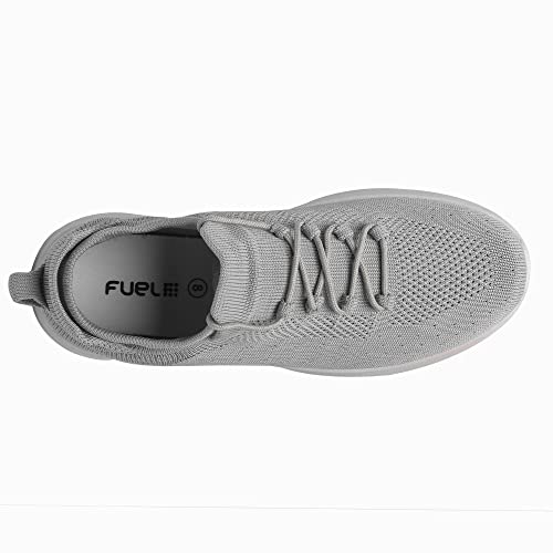 Image of FUEL Trenzo Slip On Shoes for Women, Stylish & Breathable, Comfortable & Durable, Athleisure Knitted Active Wear Casual Shoe for Girls Walking, Running & Gym Shoes