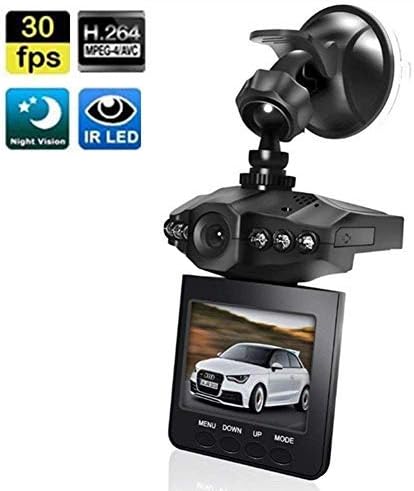 Dash Cam, Car Dashboard Camera Recorder with 2.5" Wide View Angle LED Night Mode Dash Camera Dashboard Recorder Loop Recording