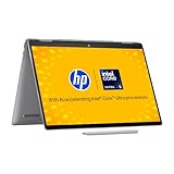 HP Envy x360 AI Laptop, Intel Core Ultra 5 125U, 12 Tops, 16GB LPDDR5, 512GB SSD, (Win11, Office21, Grey, 1.39 kg) Touchscreen, 2K, 14-inch(35.6cm), Integrated Graphics, 5MP IR Camera, fc0105TU