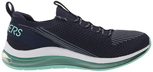 Skechers Skechers Women's Athleisure Sneaker, Navy/Turquiose, 6 US medium