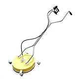 DYRABREST 21' Power Stainless Steel Flat Surface Cleaner for Power Pressure Washer Surface Cleaner...
