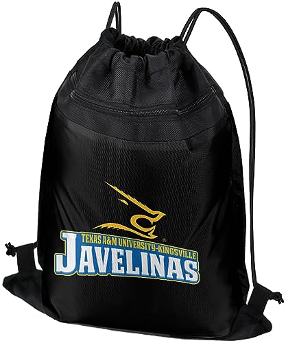 Texas A And M University Kingsville Primary Logo Drawstring Backpack Sports