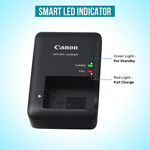 image for Excelshoots Excelshots, CB-2LC Battery Charger + Proffessional NB-10L 