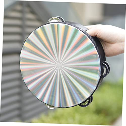 GOOHOCHY Brinquedos 1 Unidade Pandeiro fuet inox pote inox desenvolvimento infantil pandero brinqued