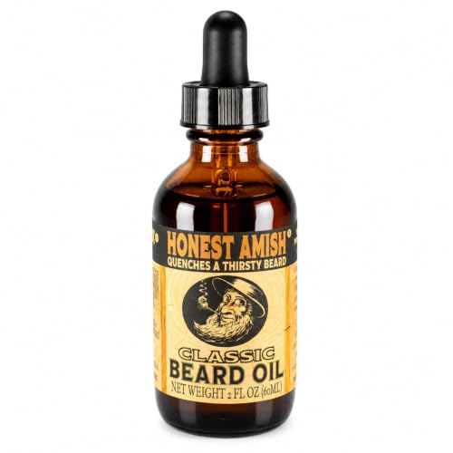 Honest Amish Beard Oil for Men, 7+ Natural Oils, Mineral Oil Free...