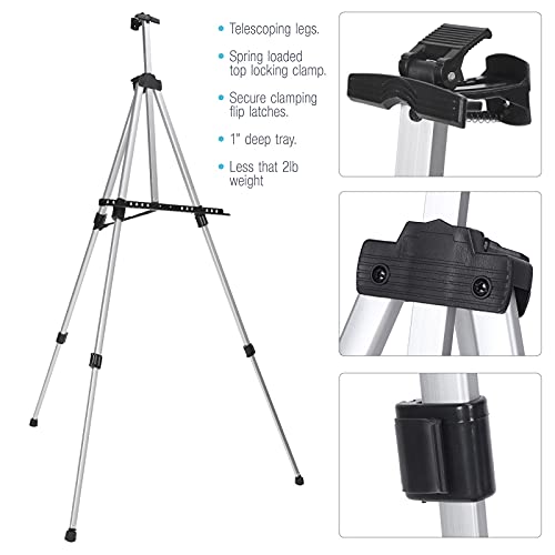 Segure cavaletes para pintura, desenho e arte em tela