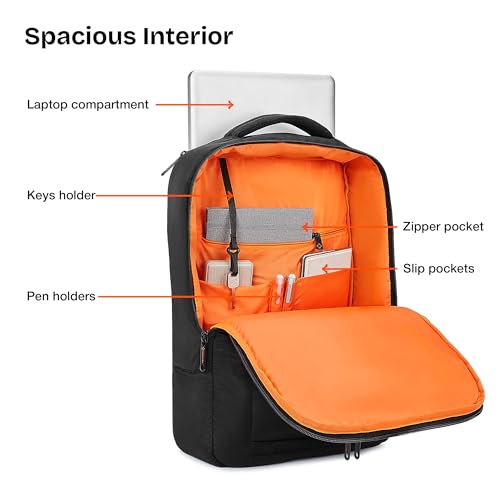 Image of Nasher Miles Laptop Backpack | Front Organiser | Ideal for College, School, Office & Travel | Men, Women, Boys, Girls