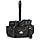 Dickies 12-Pocket Drawstring Work/Tool Bag, Heavy-Duty Drawstrings for Quick-Closure, Snap-Secured Tape Strap, Durable Canvas Construction, Black