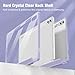 Fintie Hybrid Slim Case for Samsung Galaxy Tab S10 Plus 2024 / S9 FE Plus 5G 12.4 Inch 2023 with S Pen Holder, Shockproof Cover with Clear Transparent Back Shell, Auto Wake/Sleep, Lilac Purple