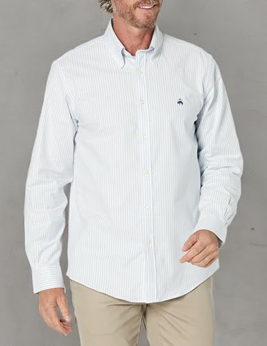 Image of Brooks Brothers Men's Non-Iron Long Sleeve Button Down Sport Shirt