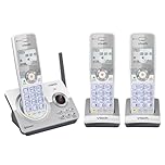 VTech CLS22152 DECT6.0 Cordless Phone with MobileConnect, Smart Call Blocker, NBN Ready, Answering Machine, Volume Booster, Backlit Display, 12 Hours Talk-time, Handsfree Speakerphone, 3 Handsets