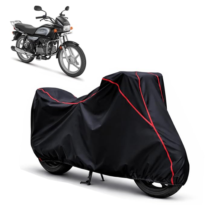 DAXO Waterproof Bike Cover for Hero Splendor Plus | Heavy Duty All Weather Protection from Rain, Dust, Sun & Scratches | Durable & Universal Fit for All Bike & scooty | Splendor Plus Bike Cover-image-22