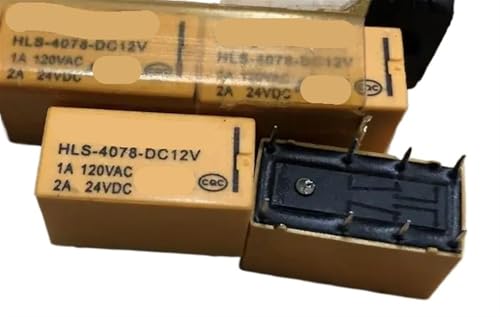 Relé HKS-4078-DC12V de 8 pines componente electrónico de control automatizado de 12V