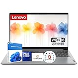 Lenovo Ideapad 15.6" Laptop with Microsoft 365 | Intel 4-Core CPU | 1.1TB Storage (1TB OneDrive + 128GB SSD) | 8GB RAM | Wi-Fi 6 | 10HR Battery | Windows 11