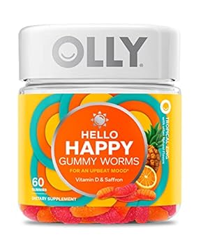 ADULT GUMMY WORM SUPPLEMENT: These wiggly little guys deliver a delightful dose of cheer to help you feel upbeat. The star of the show? Highly-prized Saffron, coveted for its powerful mood-balancing properties* THE GOODS INSIDE: Saffron helps boost s...