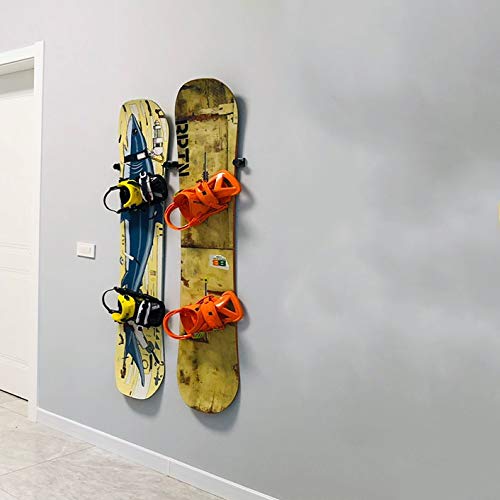 PEMPES Drijvende Ski Display Wall Mount, Indoor Drijvende Minimalistische Opbergrek Bewaar uw board Ski Wandrek, Snowboard Rack Wandmontage, Home en Garage Skiën Opslag SK65 - Image 5