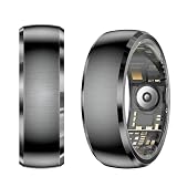 Yihou Smart Ring Fitness Tracker for Women Men Health Ring with Sleep Monitor Heart Rate Monitor Distance for Android iOS Black 11