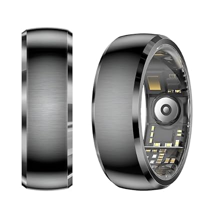 Yihou Smart Ring Fitness Tracker for Women Men Health Ring with Sleep Monitor Heart Rate Monitor Distance for Android iOS Black 11