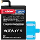 MOBILEX® Batteria BM39 per Xiaomi Mi 6, 3350 mAh, OEM, ricambio interno con adesivo, capacità originale