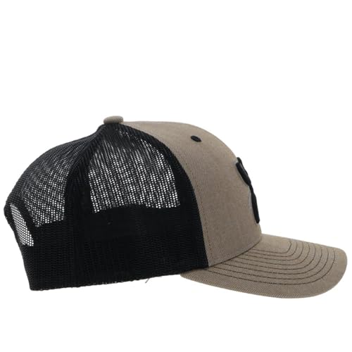 Image of HOOEY Arc Trucker Hat for Men - Adjustable Snapback Baseball Cap - Western Work Hat for Welders Structured 6 Panel