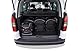 KJUST Kofferraumtaschen 6 stk kompatibel mit CITROEN BERLINGO II (B9) 2008-2018