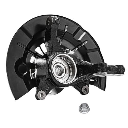 Image of Detroit Axle - Front 2pc Steering Knuckles for 2013 2014 2015 2016 Toyota Avalon 2 Steering Knuckles & Wheel Bearing Hubs Assembly Replacement
