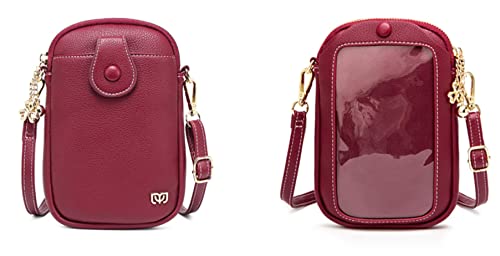 Aslana Touch Screen Phone Bag Vertical Small Crossbody Bag Handbag for Women2