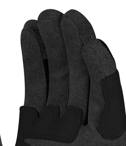 Image of Rynox Urban Pro 2 Gloves - Cuff Length Motorcycle Riding Gloves | Impact Protection | Scaphoid Protection | Abrasion Resistance - Dark Grey, Small