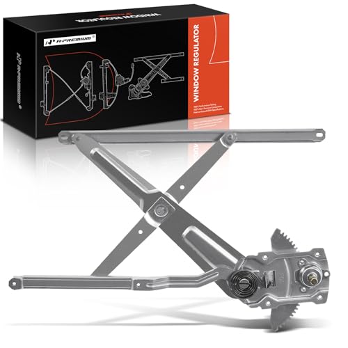 A-Premium Manual Window Regulator Compatible with Toyota Tundra 2000-2006, Front Left Driver Side