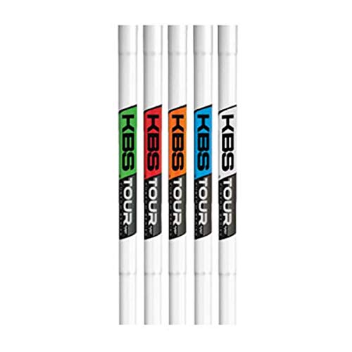 KBS Custom Wedge White Pearl (Choose Flex, Label and Qty) 3 Shaft Bundle .355 Tapered Tip (White Label, Regular)