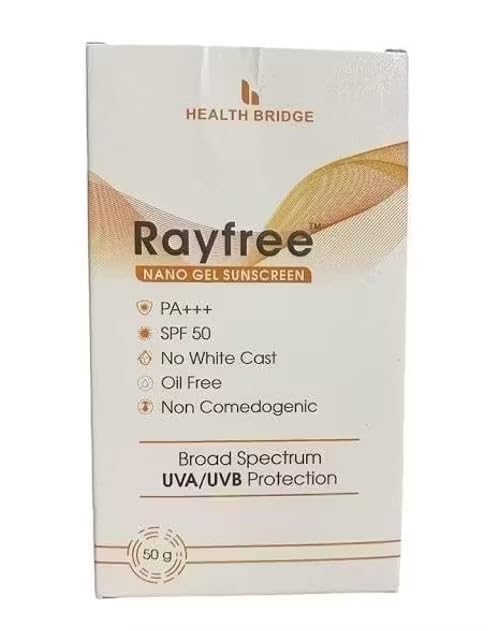 Rayfree Nano Gel Sunscreen SPF 50 PA++ 50gm-image-49