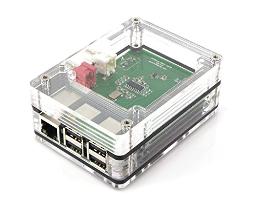 Zebra Tall Top Hat Case For Raspberry Pi 3B+ Pi2 B - Black Ice #TOP1