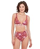 Joe Browns Mezcla y combina la Figura favorecedora de Talle Alto Estilo Bohemio Bikini, Raspberry Multi, 46 para Mujer