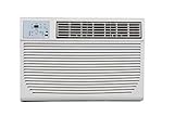 Keystone Capability 8,000 115V Window Wall Air Conditioner | 3,500 BTU Supplemental Heating | Sleep Mode | 24H Timer | AC for Rooms up to 350 Sq. Ft | KSTHW08A, 8000, White
