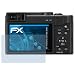 Produktbild atFoliX Schutzfolie kompatibel mit Panasonic Lumix DC-ZS80 / Lumix DC-TZ9 Folie, ultraklare FX Displayschutzfolie (3X)